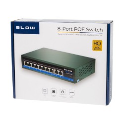 77-936 Switch 8xPoE 100Mb 100W Blow