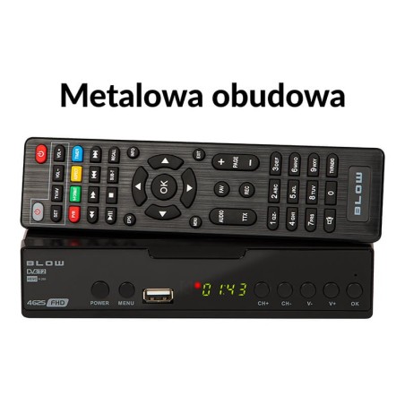 4625FHD Tuner DVB-T2 HEVC BLOW Dekoder