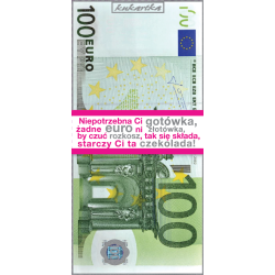 CZK-122 100 Euro - Czekolada Mleczna 100g