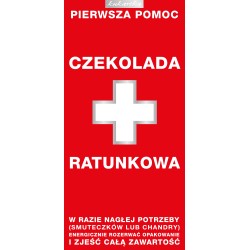 CZK-044 Ratunkowa - Czekolada Mleczna 100g