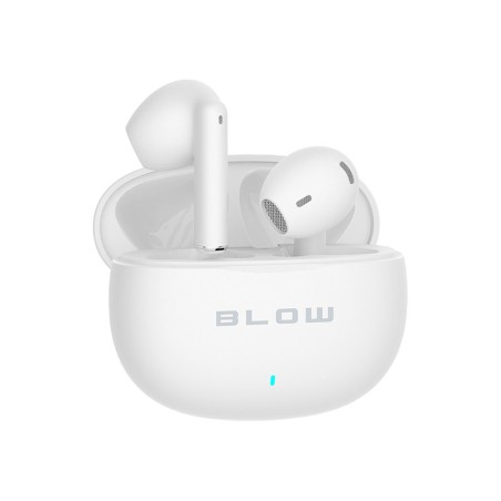 32-824# Słuchawki BLOW Earbuds ENC WHITE