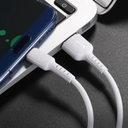 BX16 Kabel USB-A/USB-C 3A 1m Biały BOROFONE