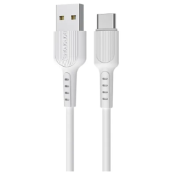 BX16 Kabel USB-A/USB-C 3A 1m Biały BOROFONE