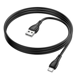 BX121 Kabel USB-A/USB-C 3.0A 1m Czarny BOROFONE