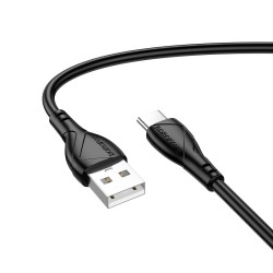 BX121 Kabel USB-A/USB-C 3.0A 1m Czarny BOROFONE