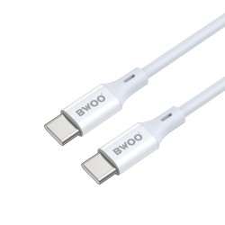 BO-X282CC Kabel USB C-USB C 60W 2M BiałyBWOO