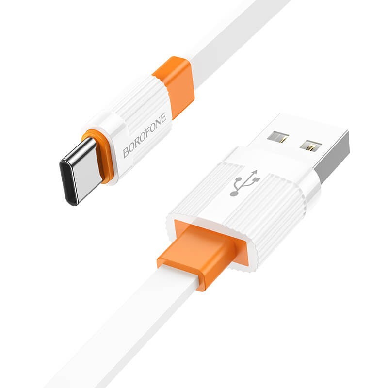 BX89 USB-C Pomarańczowy 3A 1m Kabel Union Borofone