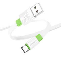 BX89 USB-C Zielony 3A 1m Kabel Union Borofone